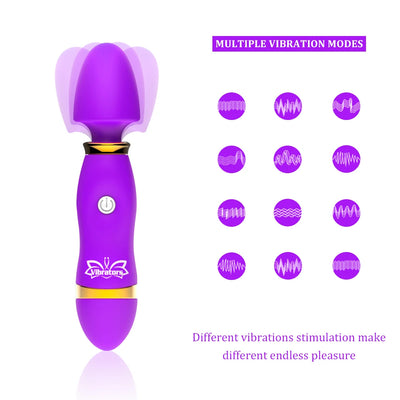 EXVOID Clitoris Stimulate G-spot Massager Orgasm AV Stick Vibrators Magic Wand Dildo Vibrator Sex Toys for Women Adult Products