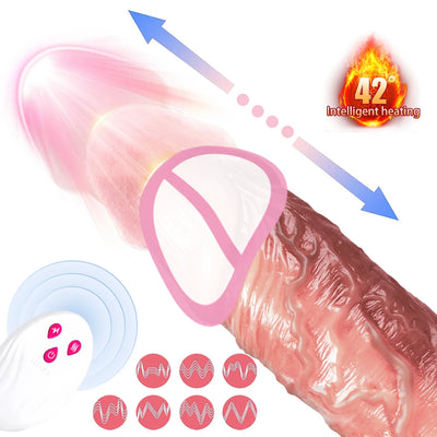 Wireless Vibrating Realistic Dildo Masturbation Toy Adults Anal Insertion Sex Toy homosexual Couples Sold In Adult Stores