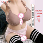 1 Sexy Women 3D Big Breast Huge Ass Rubber Sexdoll Realistic Vagina Pussy Anal Male Masturbator Erotic Sex Toys for Men Adults