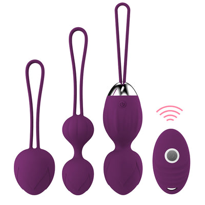 Speed Vibrator Kegel Balls Ben Wa Ball G Spot Vibrator Wireless Remote Control Vaginal Tighten Exercise Sex Toys for Women