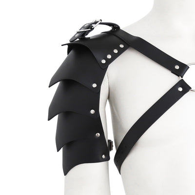 Foreign Trade Europe and The United States Sexy Lingerie Sexy Binding Shoulder Chest Strap Leather PU Breast Milk Role-playing Uniform Temptation