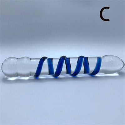7 Styles Sex Pyrex Glass Dildo Artificial Dick Male Genital Penis Anal Butt Plug Adult Masturbator Sex Toys For Women Girl Love