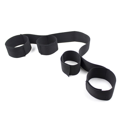 Adult Games Slave Sex Toys for Woman Couples BDSM Bondage Restraints Adjustable Handcuffs Ankle Nylon Straps Fetish Sex Products