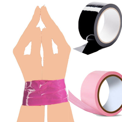BDSM Fetish Rope Bondage Tape Slave Sex Toys Provocative Alternative Tied Self-adhesive Tape Blindfolds Role Play Harness Body