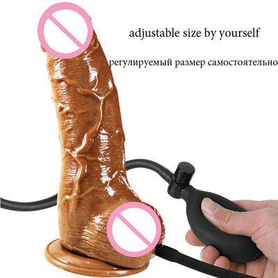 Big Inflatable Dildo Suction Cup Dildos for Women Pene Realista Realistic Dildo Huge Dick Pnies Consoladores Sex Toys for Woman
