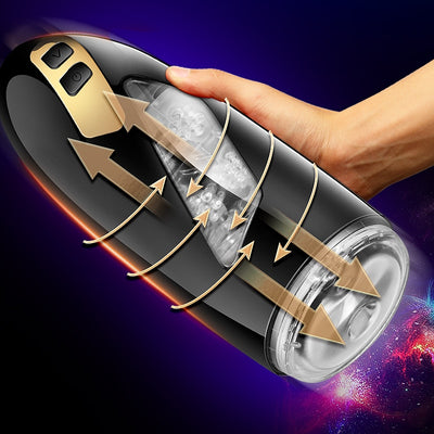 Big Size Automatic Masturbator for Men Telescopic Rotation Piston Vagina Anal Male Adult Toys 18+ Sex Toys for Men Masturbating