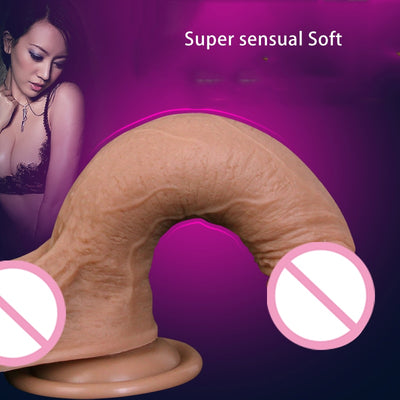 Big Soft Dildo Realistic Suction Cup Penis Lesbian Strapon Faloimitator Dick Huge Silicon Dildos for Women Gay Intimacy Sex Toys