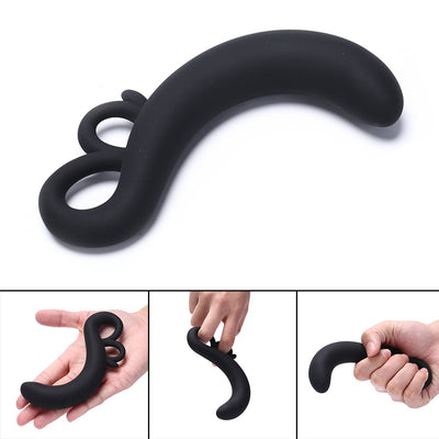 Black Butt Plug for Beginner Erotic Toys Silicone Anal Plug Adult Products Anal Sex Toys for Men Women Prostate Massager