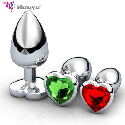 Butt Plug for Beginner Metal Anal Plug for Gay Toy Small Butt Plug Anal Beads Sex Toys Products For Women/Men  Prostate Massage