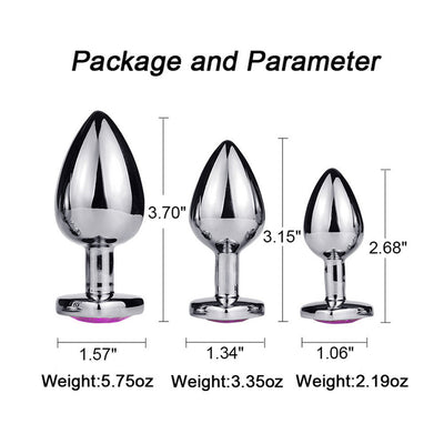 Butt Plug for Beginner Metal Anal Plug for Gay Toy Small Butt Plug Anal Beads Sex Toys Products For Women/Men  Prostate Massage