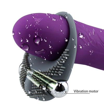 EXVOID Bullet Vibrator Penis Vibrating Ring Delay Ejaculation Adult Sex Toys for Men Male Clitoris Massager Cock Silicone Rings