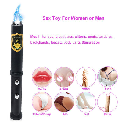 Electric Shock Rod SM Slave Nipples Anal Clitoris Penis Body Stimulation Toy BDSM Bondage Adult Games Sex Toys For Women Men Gay