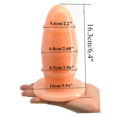 FAAK  Big Anal Plug Suction Cup Knot Stimulate Anal Sex Toys Butt Plug Anal Dildo Adult Sex Products Masturbate Flirt Sex Shop