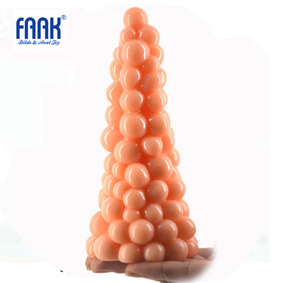 Big anal dildo grape design anal plug large dildo particle surface extreme stimulate fake penis sex toys masturbate erotic