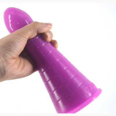 FAAK Big Anal Plug Christmas Hat Design Big Dildo Black Anal Sex Toys for Women Lesbian Maturbation Fetish Flirting Toy Sex Shop