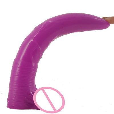Fruit Vegetable Design A Piece of Lettuce Anal Ass Insert Deer Testicle Dildo Long Insertable Animal Penis for Sex Fantasy