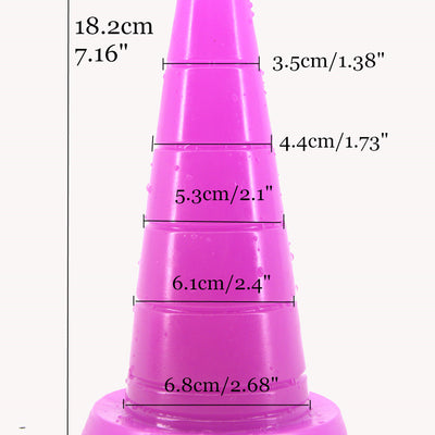 Large Anal Plug Cone Shape Suction Butt Plug Anal Sex Toys Adult Products Anal Dildo Groove Big Dildo Vagina Masturbation