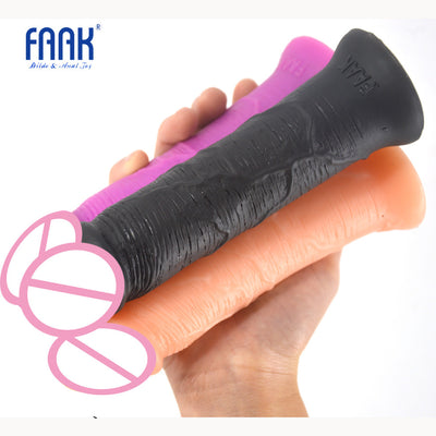 Realistic Dildo Artificial Anal Dildo Sucker Fake Penis Dick Anus Sex Toys for Women Lesbian Masturbate Erotic Products