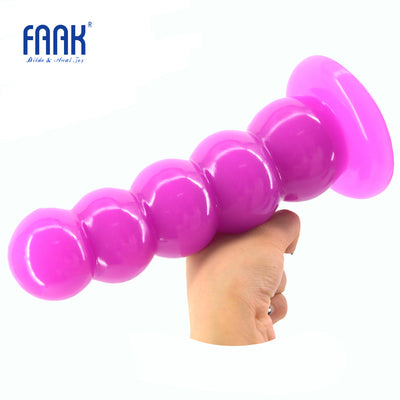 Big Anal Plug with Strong Suction Cup Beads Dildo Man Women Anal Sex Toys Balls Anus Massage Butt Plug Sex Products Flirt