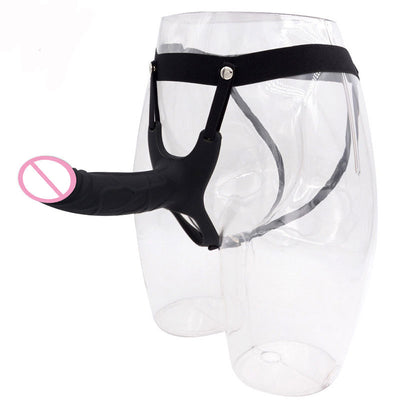 GaGu Sex Toys Hollow Dildo with Harness Strapon Penis Anal Plug for Couple Chastity Belt Strap on Dildo for Man Lesbian Woman