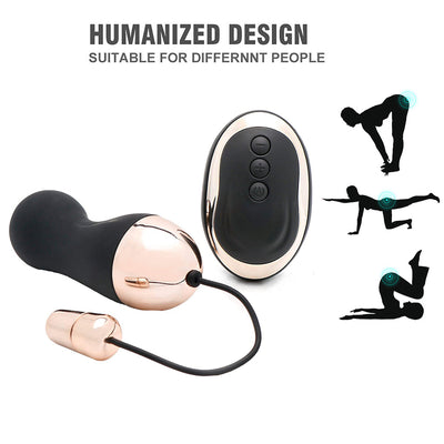 HIMALL Wireless Remote Control Vibrator Adult Sex Toy Powerful Bullet Vbrating Egg Product for Women Kegel Ball Erotic Massage
