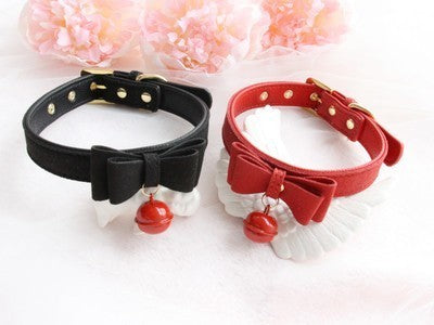 Handmade Sexy Rivet Alternative metal PU Leather Collar Bell Choker slave costume BDSM Bondage Necklace Neckband Sex Toys
