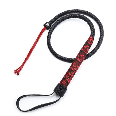 LONG 106CM Leather Hand Made Pimp Whip Racing Riding Crop Party Flogger Queen Whip for Sex Horse Bdsm Sex Toys Adults