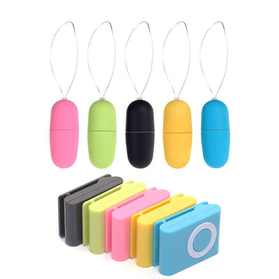 MP3 vibrator Waterproof Multi-Speeds Wireless Remote Control Vibrating Love Egg Bullet Vaginal Vibrator Adult Sex toys for woman