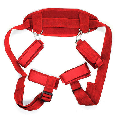 Erotic Sex Toys For Woman Couples BDSM Bondage Slave Leg Open Restraints Neck Handcuffs Ankle Cuff Straps Sex Shop