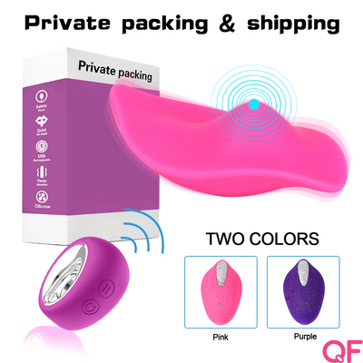 QF 2020 Hot  Wireless Remote Control  Vibrator Portable Clitoral Stimulator Invisible Vibrating Egg Adult Sex-Toys for Women