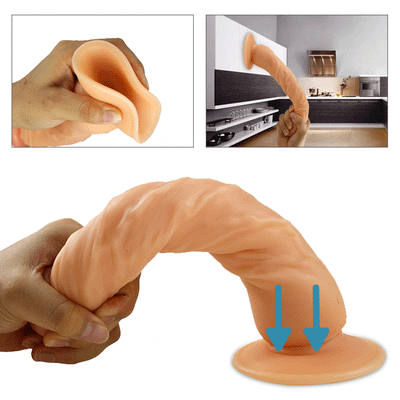 Realistic Skin Huge Dildo for Women with Suction Cup Artificial Big Penis Masturbator Erotic G Point Adult Sex Toys Product