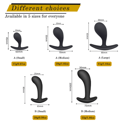 SHAKI Silicone Anal Plugs Unisex Tail Butt Plug Prostate Anus Dilator Sex Toys Trainer For Women/Man Anal Dildo Adults Sex Shop