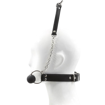SMLOVE Leather Harness Mouth Silicone Dog Bone Ball Gag Leash BDSM Bandage Couples Flirting Sex Products Sex Toys Adult Games