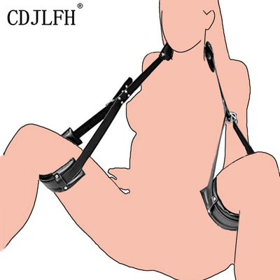 Sex Toys for Woman Couples Cosplay Adults Games BDSM Bondage Handcuffs Collar Whip Toys for Sex Accessories