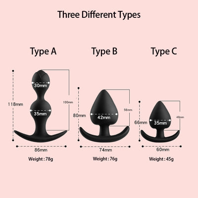 Silicone Butt Plug Anal Toys for Woman buttplug sex adult toy sexshop juguetes eroticos dilatador vibrador beads sextoyse femme