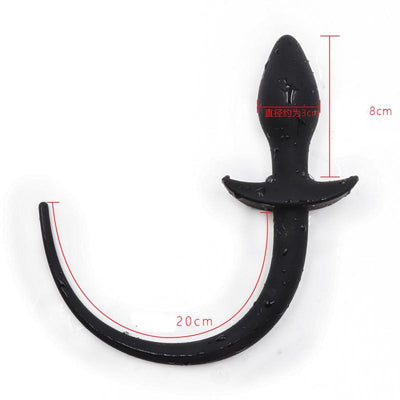 Silicone Dog Tail Anal Toys G-spot Stimulator Butt Plug Slave Anal Expander Women Men Gay Sex Game BDSM Erotic Toys Sex Products