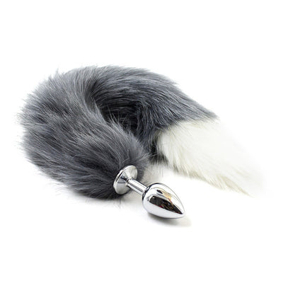 Silicone Feather Anal Beads Fox Tail Anal Plug Erotic Anus Toys Adult Sex Toys for Woman Prostate Massage Butt Plug Dropshipping