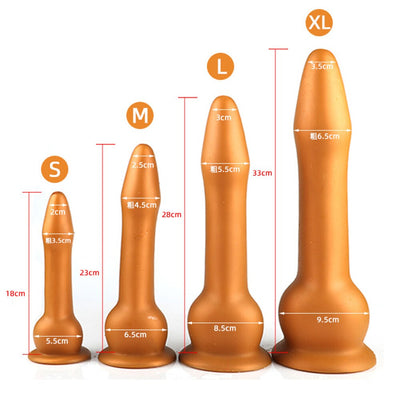 Soft Long Anal Plug Dildo Huge Butt Plug with Suction Cup Adult Erotic Sex Toys for Woman Men Prostate Massgae Big Anus Dilator