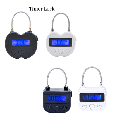 Time Lock Fetish Handcuffs Mouth Gag Electronic Timer Bdsm Bondage Restraints Chastity Couples Toys Adult Game Bondage Lock