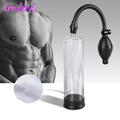 Vacuum Enlarger Extender Masturbator Ejaculation Delay Vibrators Sex Toy For Man Couples Intimate Goods Penis Pump Trainer
