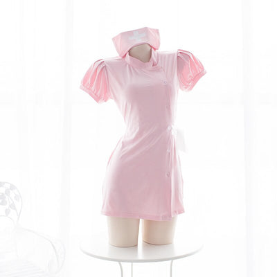 Women Sexy Costume Nurse Costume Lady Nurse Girl Uniform Set Sexy Maid Role Play Lingerie Cosplay Uniform Halloween Costumes