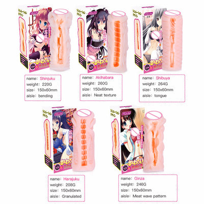 5 Type Silicone Pocket Sex Artificial Vagina Real Pussy Adult Toys for Men Male Masturbator for Man Masturbateur Homme