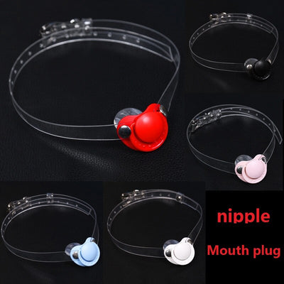 Cute Pacifier Open Mouth Gag Plug Adult Bondage Restraints Toys  Ball Bdsm Sex  for Woman Juegos Sexuales
