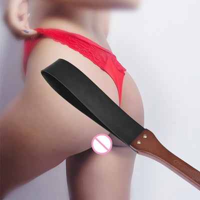sex toys for couples flogger Whip Paddle Wooden Handle BDSM Adult SM Bondage Sex Tools sexual Spanking Flogging Sex Toys A