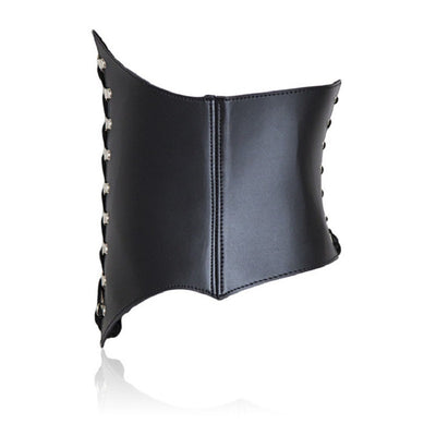 Sm Queen Suppliers Leather Mature Chastity Belt SEXY Corsets Restraint Bondage Flirting Fetish Erotic Women Lady BDSM Sex Game